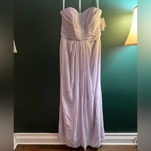 Never worn! David’s Bridal Chiffon dress